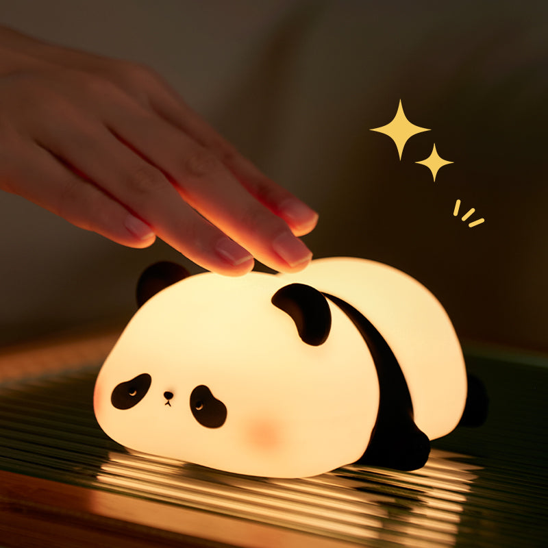 Panda LED Night Light - USB Rechargeable Touch Night Lamp for Bedroom