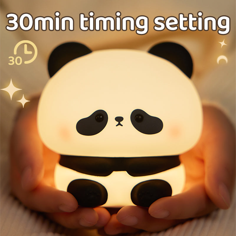 toutou panda Silicone LED Night Lamp-Baby Gifts For Girls
